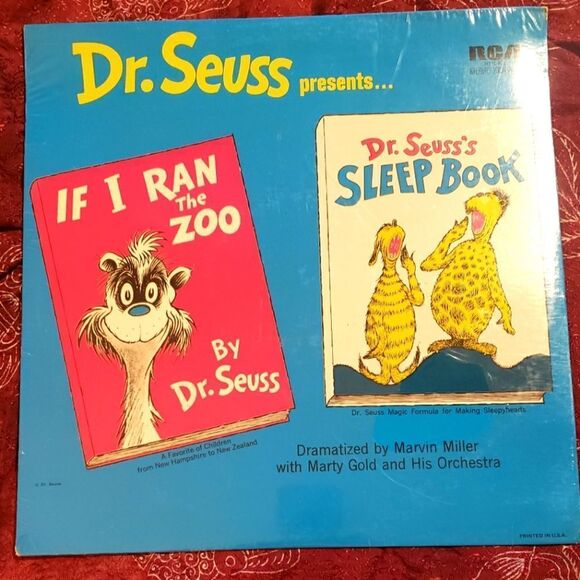Vintage Dr. Suess Vinyl Record (Sealed) - Picture 1 of 2